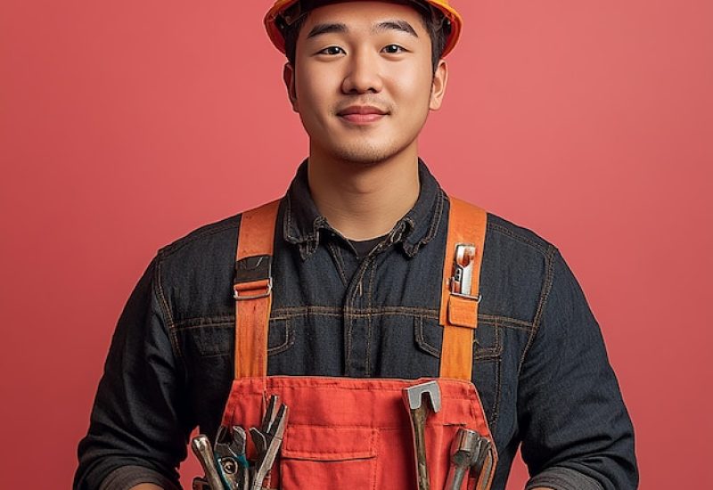 [freepicdownloader.com]-asian-workers-smiling-workers-holding-tools-smiling-chinese-japanese-korean-workers-normal